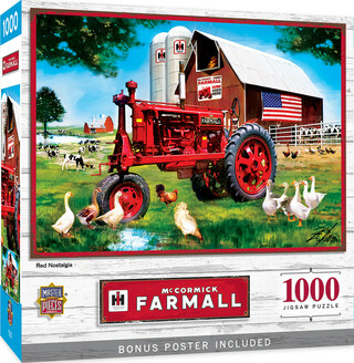 Puzzle Master-Pieces-72274 Farmall Case IH