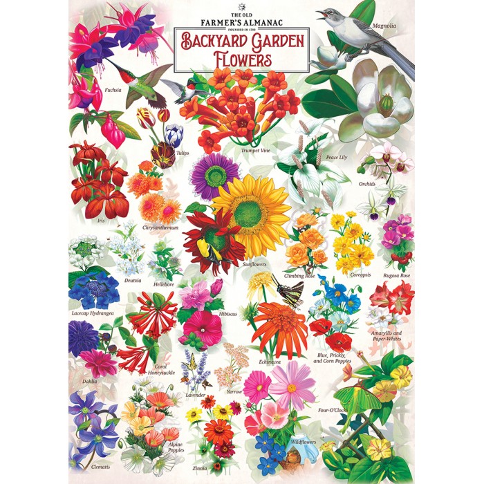 Puzzle   Fleurs du Jardin