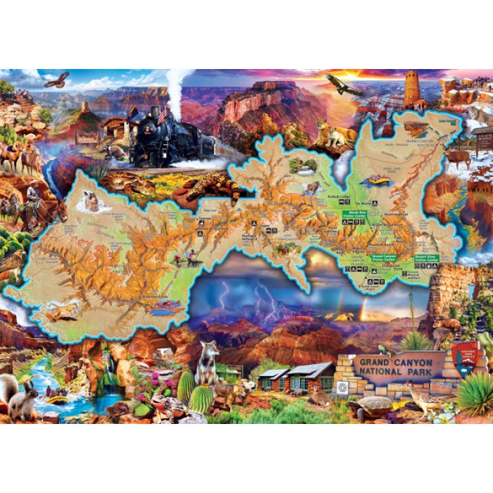 Puzzle   Parcs Nationaux - Grand Canyon