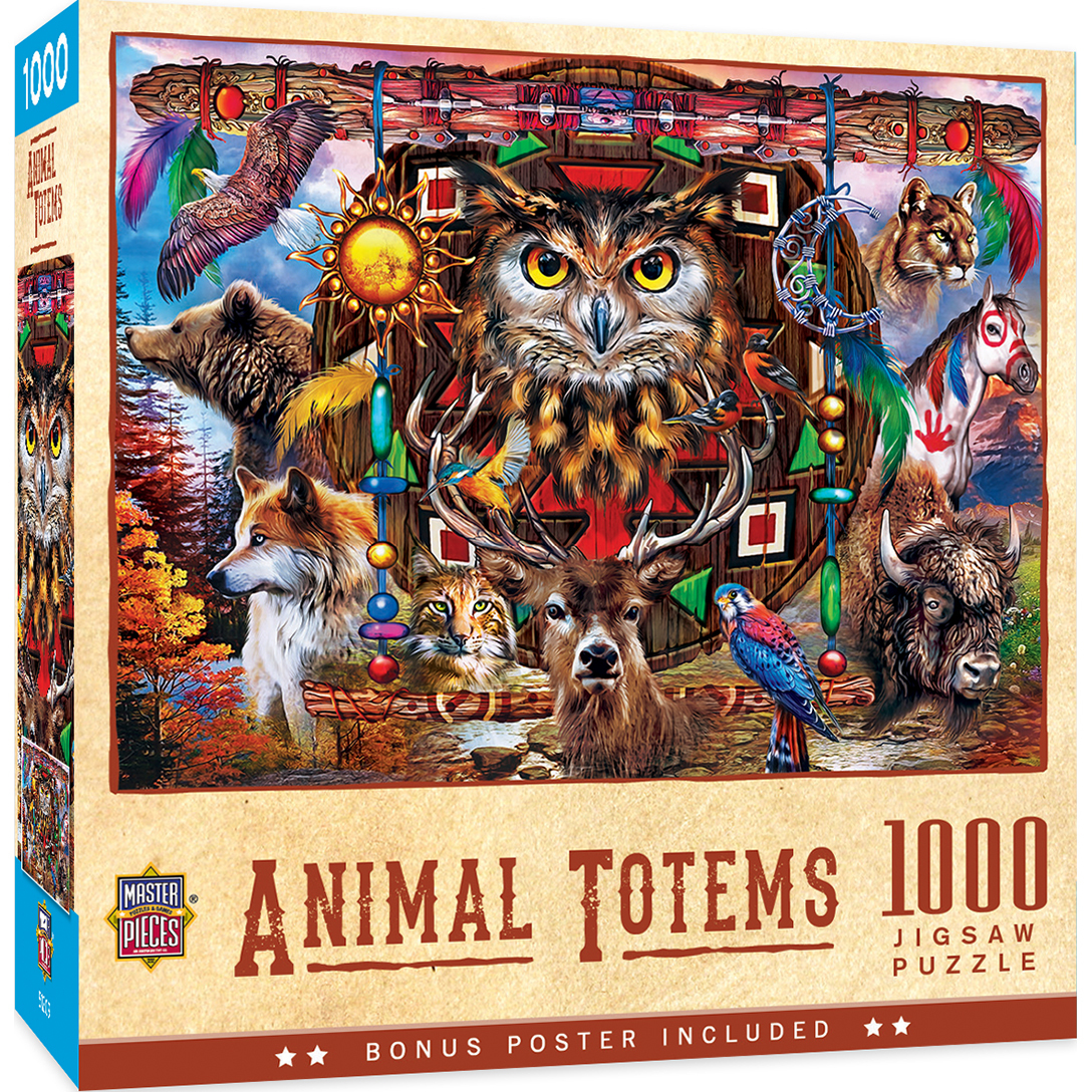 Puzzle Spirit Animals Master-Pieces-72171 1000 pièces Puzzles - Animaux de  la forêt - /Planet'Puzzles
