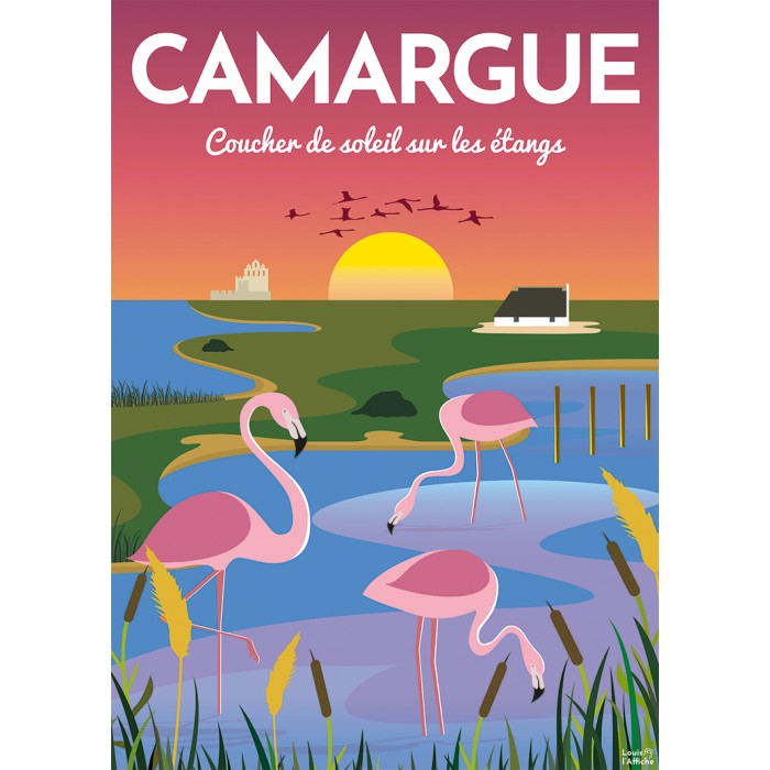 Puzzle  Nathan-00925 Affiche Camargue