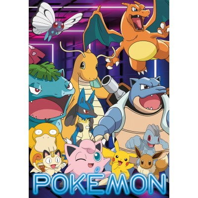 Puzzle Nathan-00933 Pokémon Néon