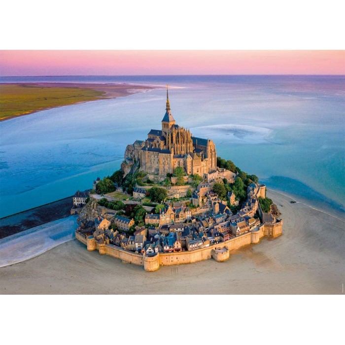 Puzzle  Nathan-00946 Le Mont-Saint-Michel, France