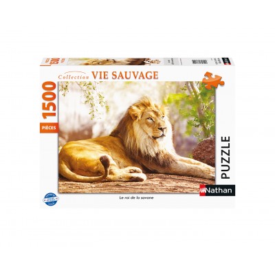 Puzzle Nathan-00951 Le Roi de la Savane