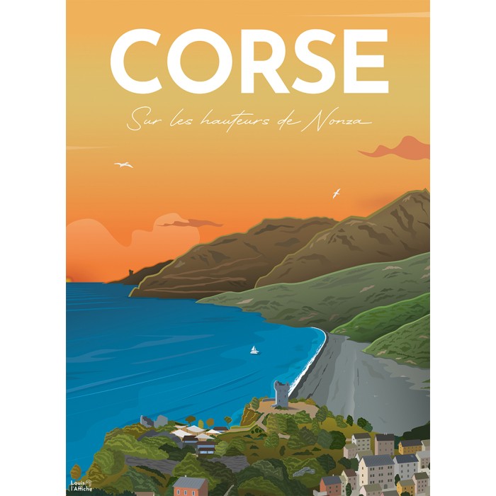 Puzzle Nathan-00985 Affiche Corse