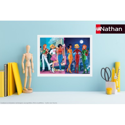 Puzzle Nathan-01140 Amies pour la Vie / Totally Spies!