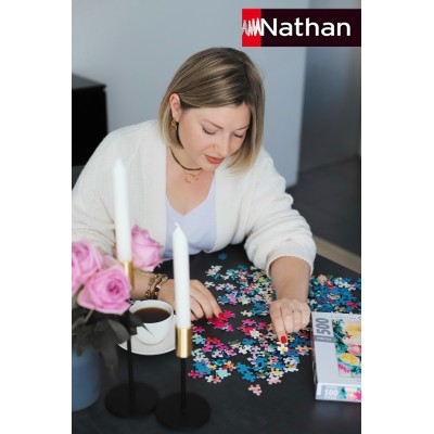 Puzzle Nathan-01150 Protecteurs du Château (Collection Fantastique)