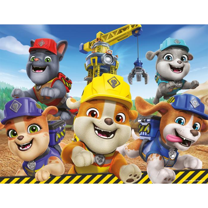 Puzzle  Nathan-04150 Ruben & Cie – Héros du chantier