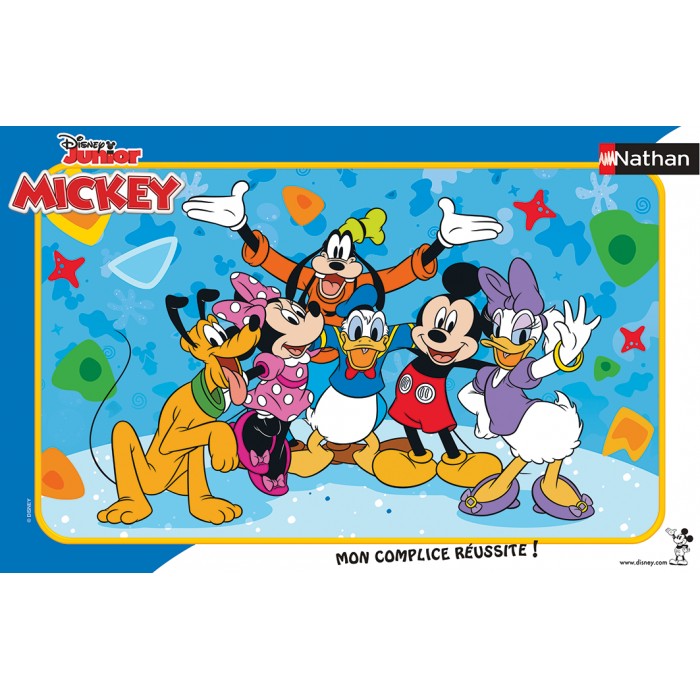   Puzzle Cadre - Les Amis de Mickey