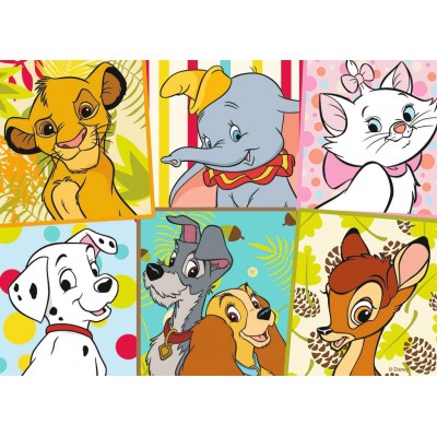 Puzzle Nathan-86474 Pièces XXL - My Favourite Disney Animals