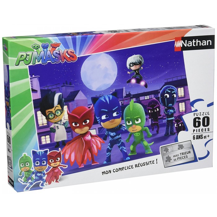 Puzzle  Nathan-86585 Les Pyjamasques