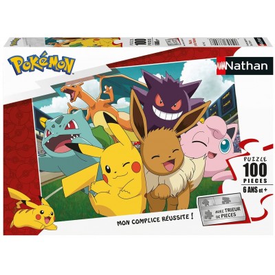 Puzzle Nathan-86774 Pikachu et les Pokémon