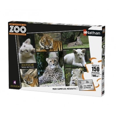 Puzzle Nathan-86838 Une Saison au Zoo