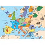 Puzzle   Carte d'Europe