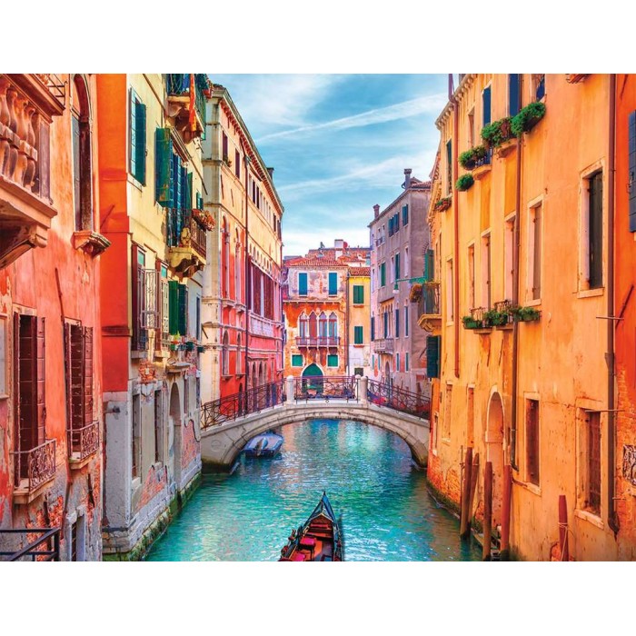 Puzzle Nathan-87311 Canaux de Venise