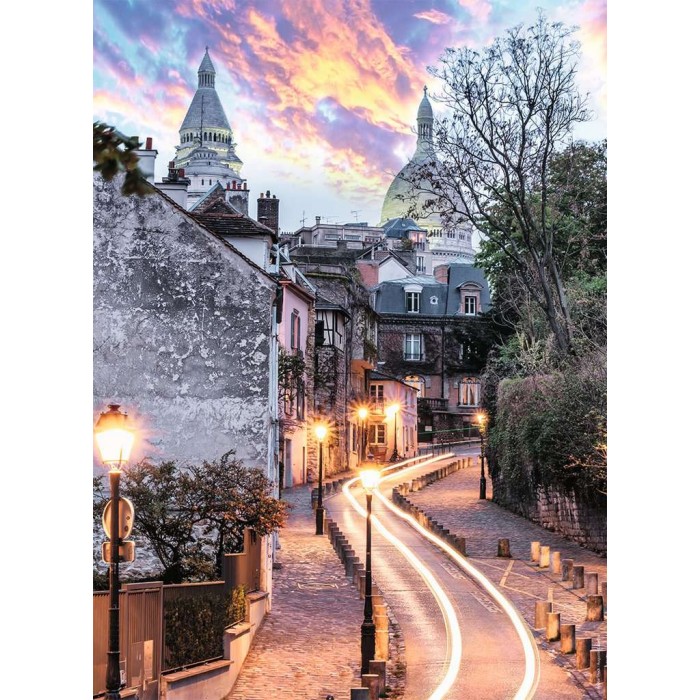 Puzzle  Nathan-87323 La Ruelle de Montmartre