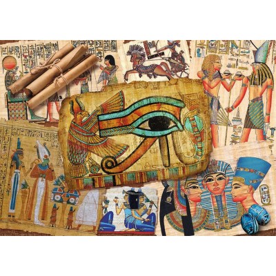Puzzle Nathan-87326 Les Papyrus de l'Egypte Ancienne