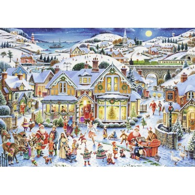 Puzzle Nathan-87567 La Féérie de Noël