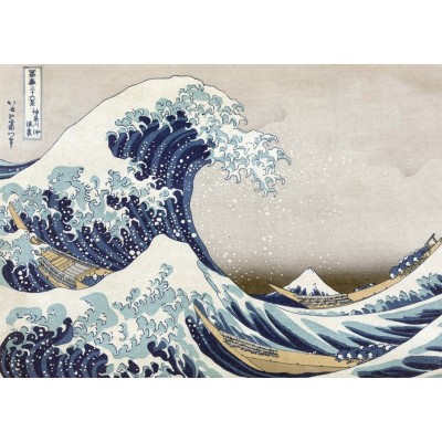 Puzzle Nathan-87792 Hokusai : La Vague
