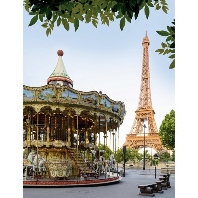 Puzzle Nathan-87881 Le Carrousel du Trocadéro