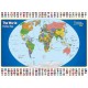 Pièces XXL - National Geographic - The World Kids Map
