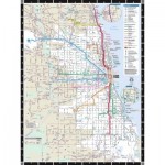 Puzzle  New-York-Puzzle-SW110 Pièces XXL - Chicago Transit Map