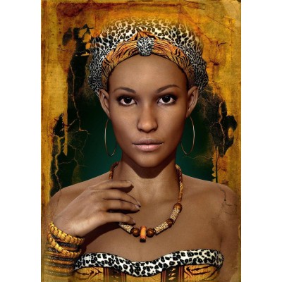 Puzzle Nova-Puzzle-41039 Femme Africaine