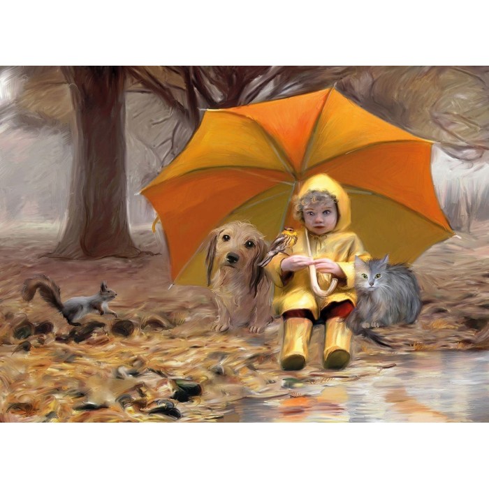 Puzzle  Nova-Puzzle-41060 Sous le Parapluie