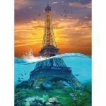 Puzzle  Nova-Puzzle-41077 Tour Eiffel Surréaliste