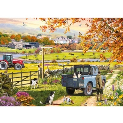 Puzzle Otter-House-Puzzle-75088 Countryside Morning