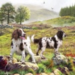 Puzzle   Spaniels On The Moor