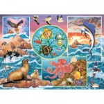 Puzzle  Cobble-Hill-47003 Magie des Océans