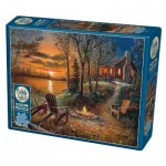 Puzzle  Cobble-Hill-85009 Pièces XXL - Fireside