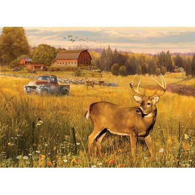 Puzzle Cobble-Hill-85078 Pièces XXL - Deer Field
