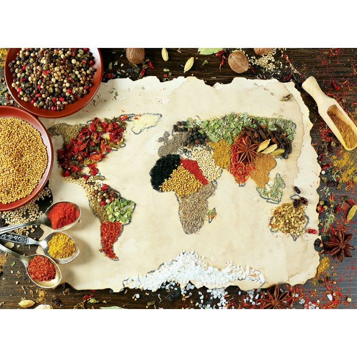 Puzzle  Perre-Anatolian-1045 Herbal World Map