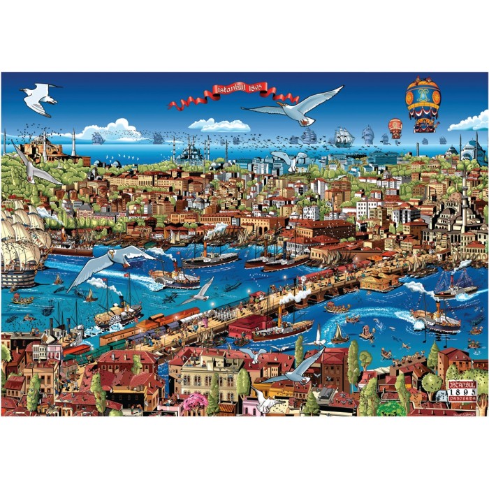 Puzzle  Perre-Anatolian-4921 Istanbul 1895