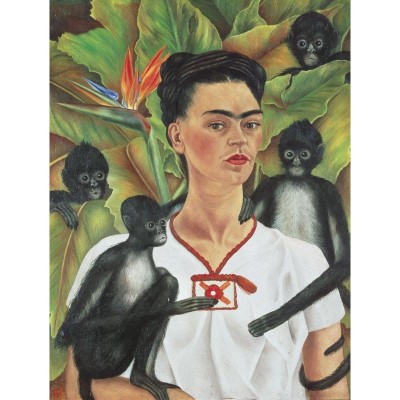 Puzzle Piatnik-5509 Frida Kahlo - Autoportrait