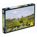 Puzzle   Monet Claude : Quai du Louvre