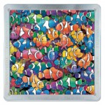 Puzzle   Pièces Magnétiques - Poissons Clowns