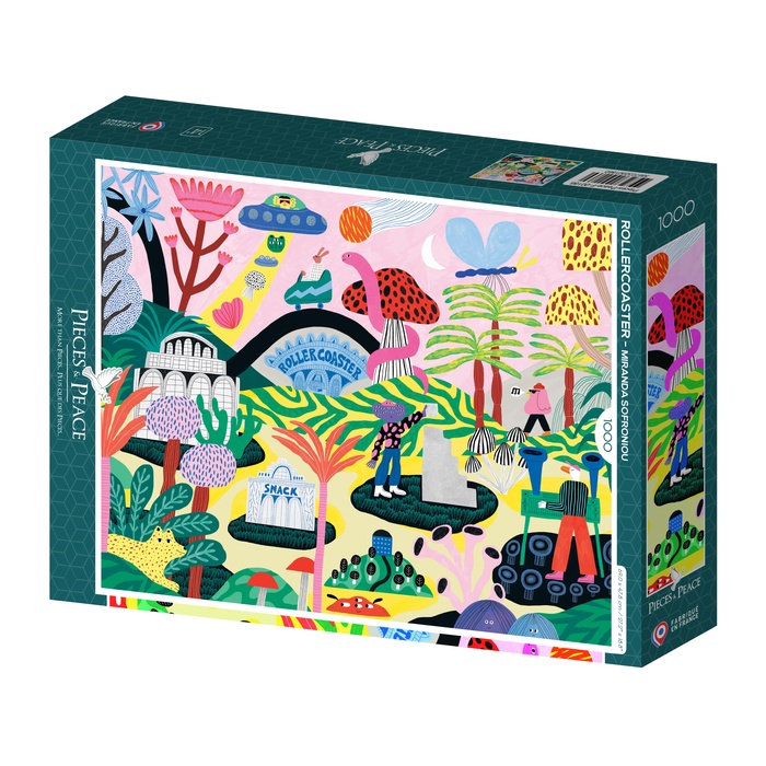 Puzzle  Pieces-Peace-F-00186 Les Montagnes Russes
