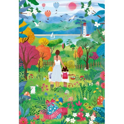 Puzzle Pieces-Peace-F-00201 Joyeuses Pâques