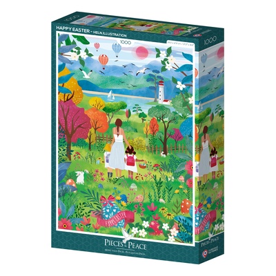 Puzzle Pieces-Peace-F-00201 Joyeuses Pâques