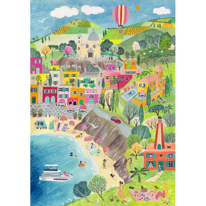 Puzzle  Pieces-Peace-F-00217 Balade en Italie