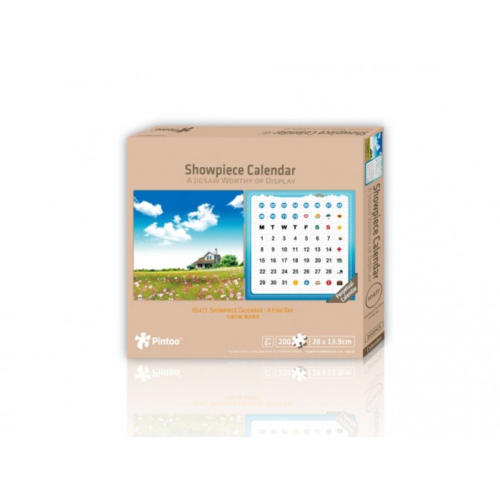 Puzzle  Pintoo-H1477 Calendrier Showpiece - A Fine Day