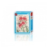  Pintoo-H1583 Puzzle en Plastique - Floral Pattern