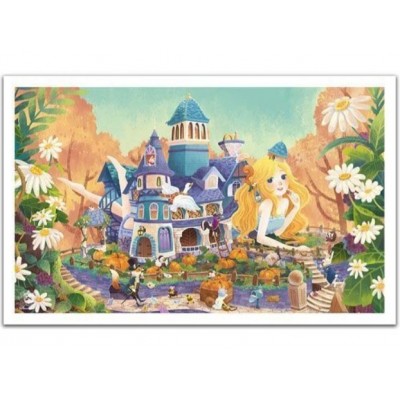 Pintoo-H1703 Puzzle en Plastique - Alice au Pays des Merveilles