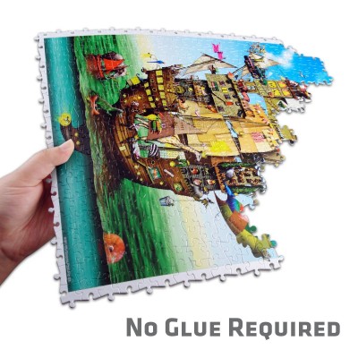 Pintoo-H2134 Puzzle en Plastique - David Maclean - Window Cats
