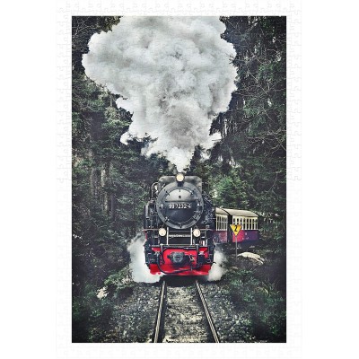 Pintoo-H2159 Puzzle en Plastique - The Steam Train, Switzerland