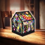   Puzzle 3D - House Lantern - Cheerful Elephants