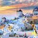 Puzzle en Plastique - Beautiful Sunset of Greece